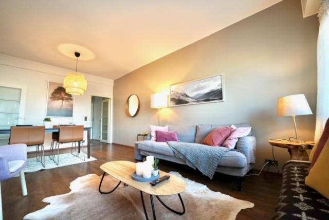 Cozy And Bright 2-Bedroom Apartment Washer And Dryer, King Size Bed โรวานิเอมิ ภายนอก รูปภาพ
